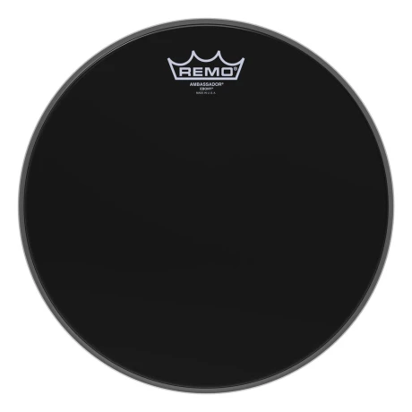 Parche Remo Ambassador Ebony 12¨ Parche Remo Ambassador Ebony 12¨