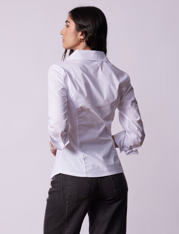 Camisa Tablitas BLANCO