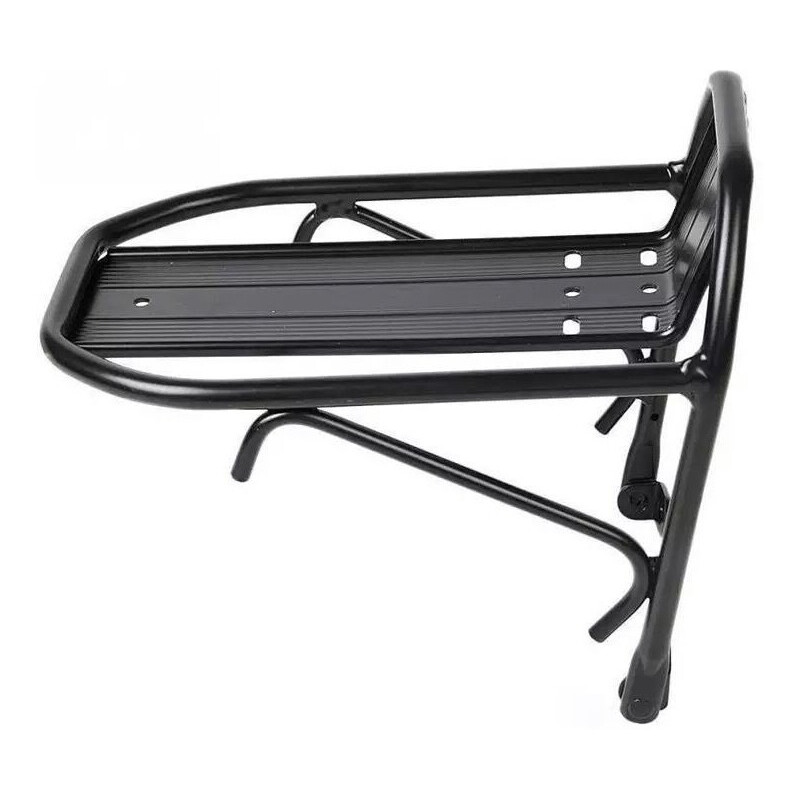 Parrilla Bicicleta Portaequipaje Aluminio Viaje Equipaje Negro