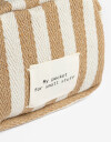 Porta Cosméticos Portacosméticos Con Tag - Marron Beige