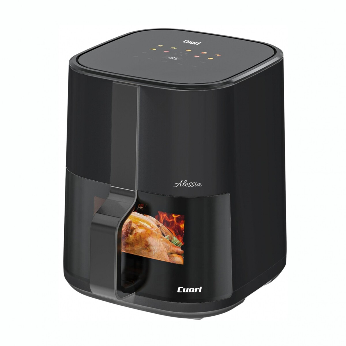 Freidora de Aire CUORI Alessia 1450W Capacidad 4,5L Con 9 Menús 