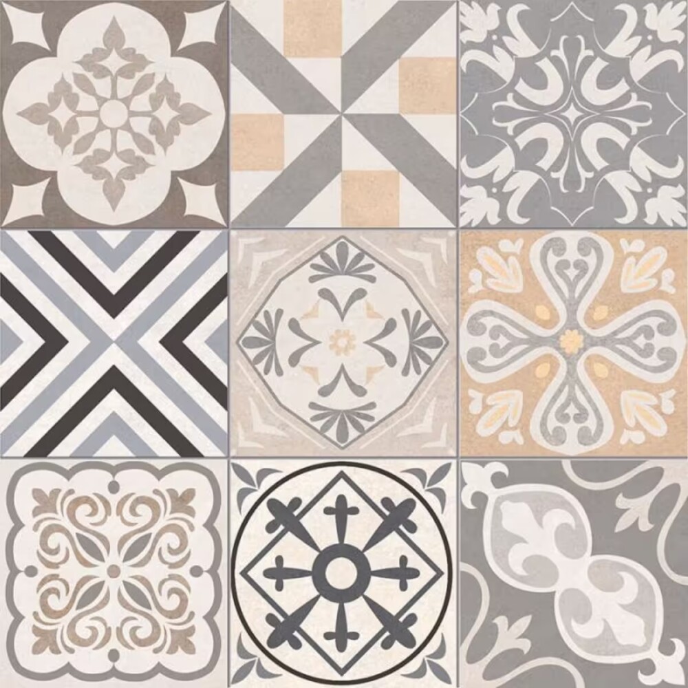 Cerámica Geométrica 62x62 cm Satinado y Rectificado Cerámica Geométrica 62x62 Cm Satinado Y Rectificado