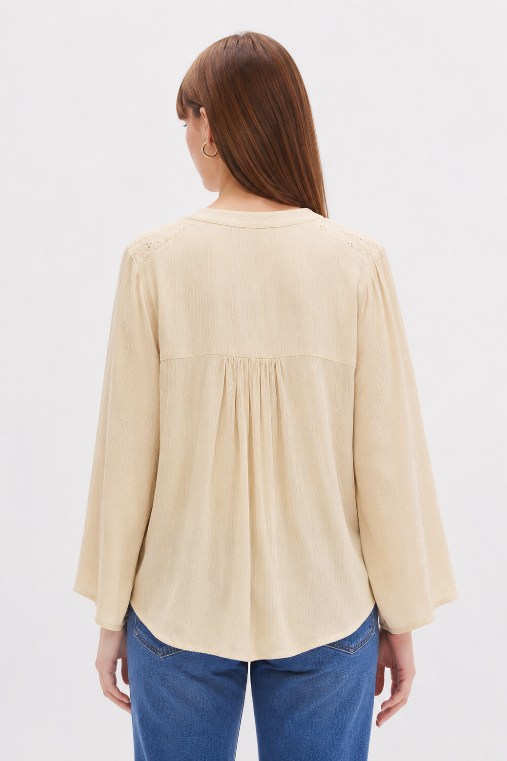Blusa Bursas Beige