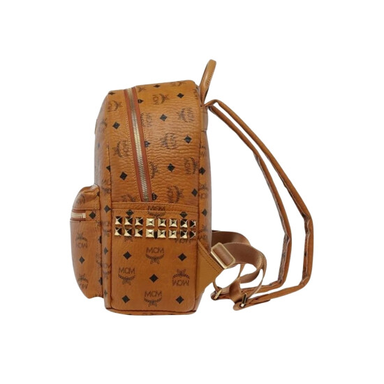 Mochila de lona revestida estampada con tachuelas, Stark 0