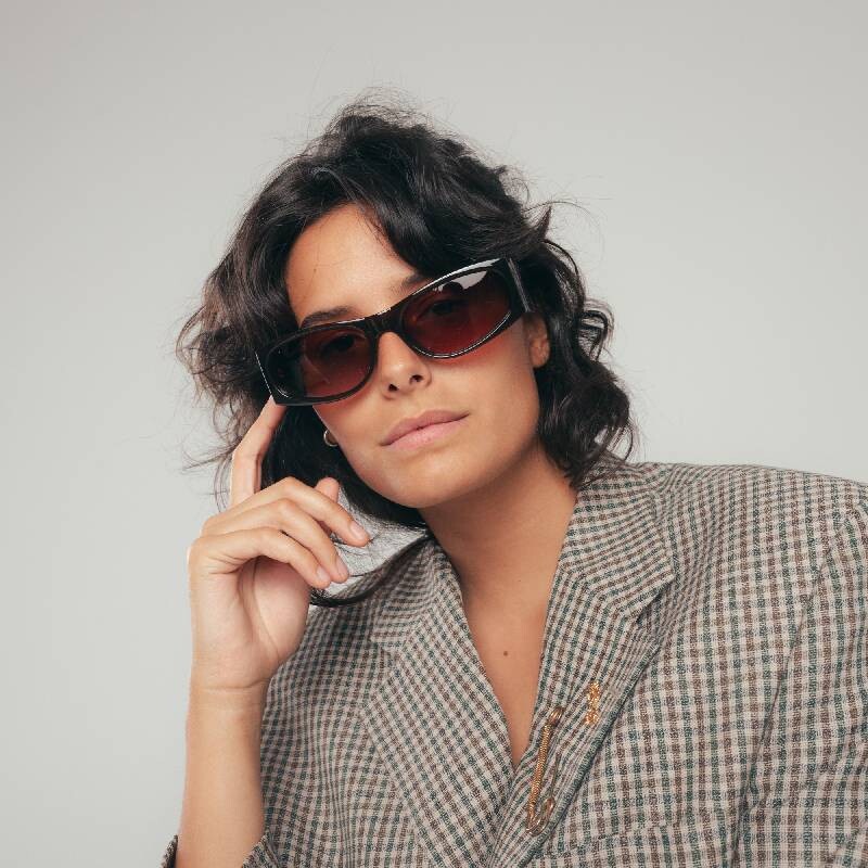 Lentes de Sol Chilli Beans Querétalo Marrón Degrade