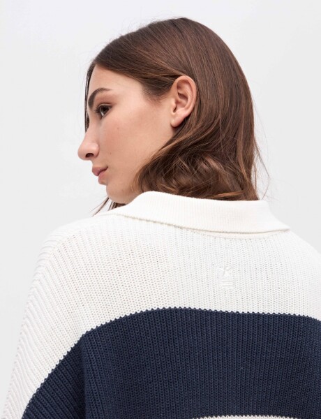 Buzo punto Pemma Off white