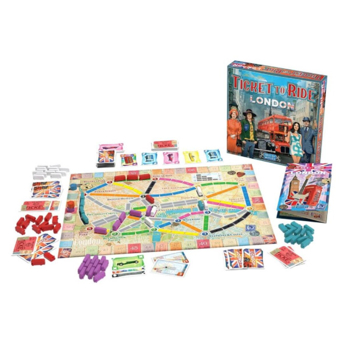 ¡Aventureros Al Tren! Ticket to Ride Londres - [Español] 