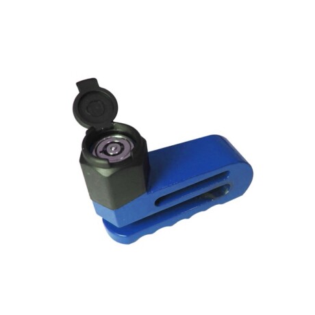 Candado para Disco de Freno Tranca Moto Bicicleta Azul