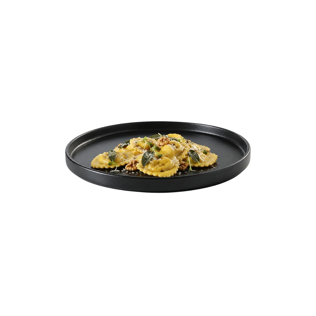 Plato Llano de Porcelana 28 cm Rustic Pluto 