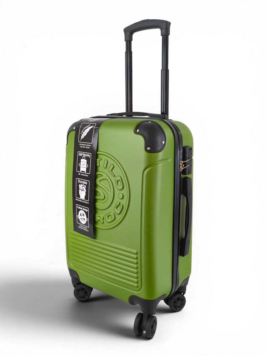 Carry on - Valija chica ABS (fibra) de 20" - Verde 