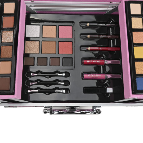 Petaca Maleta De Maquillaje Missyoung 68 Pzas Dorada