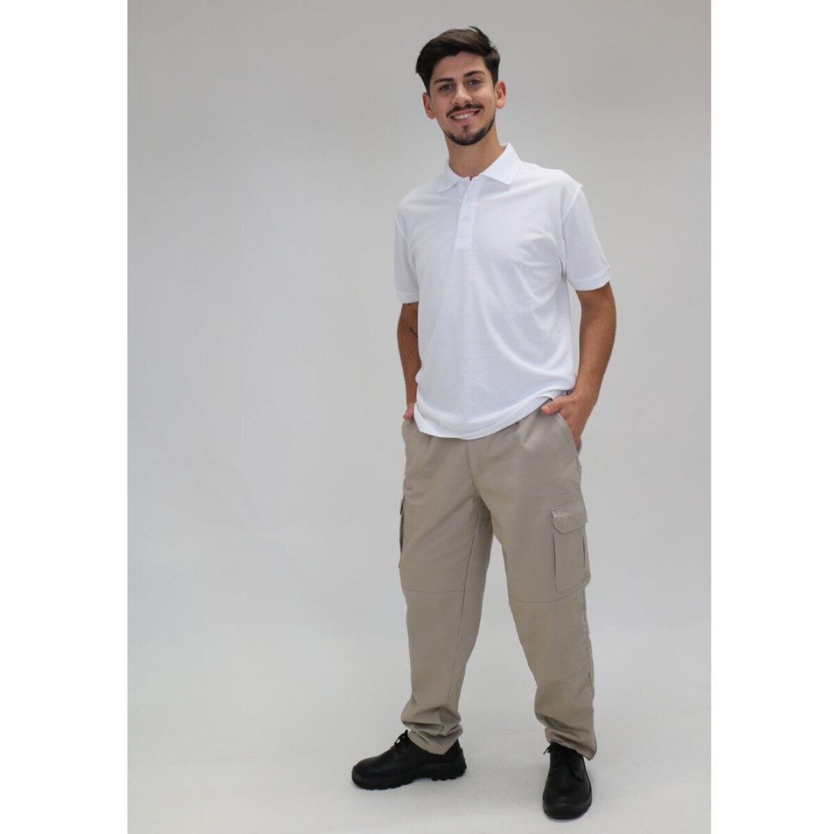 Pantalón Cargo Premium - Beige 