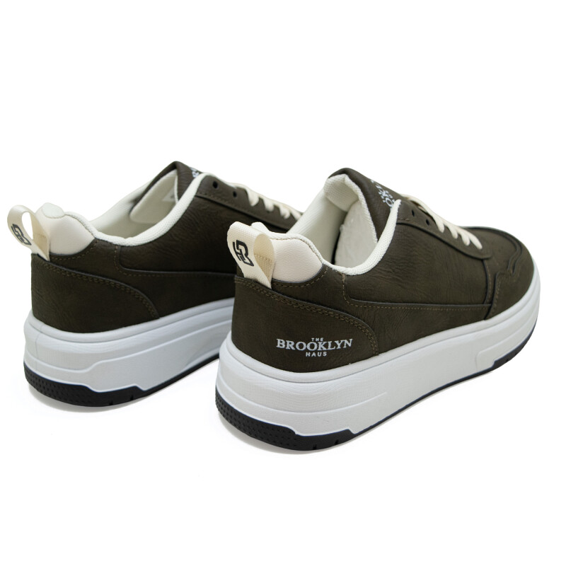 Championes The Brooklyn Haus TONE de Hombre - TONE Verde Oscuro