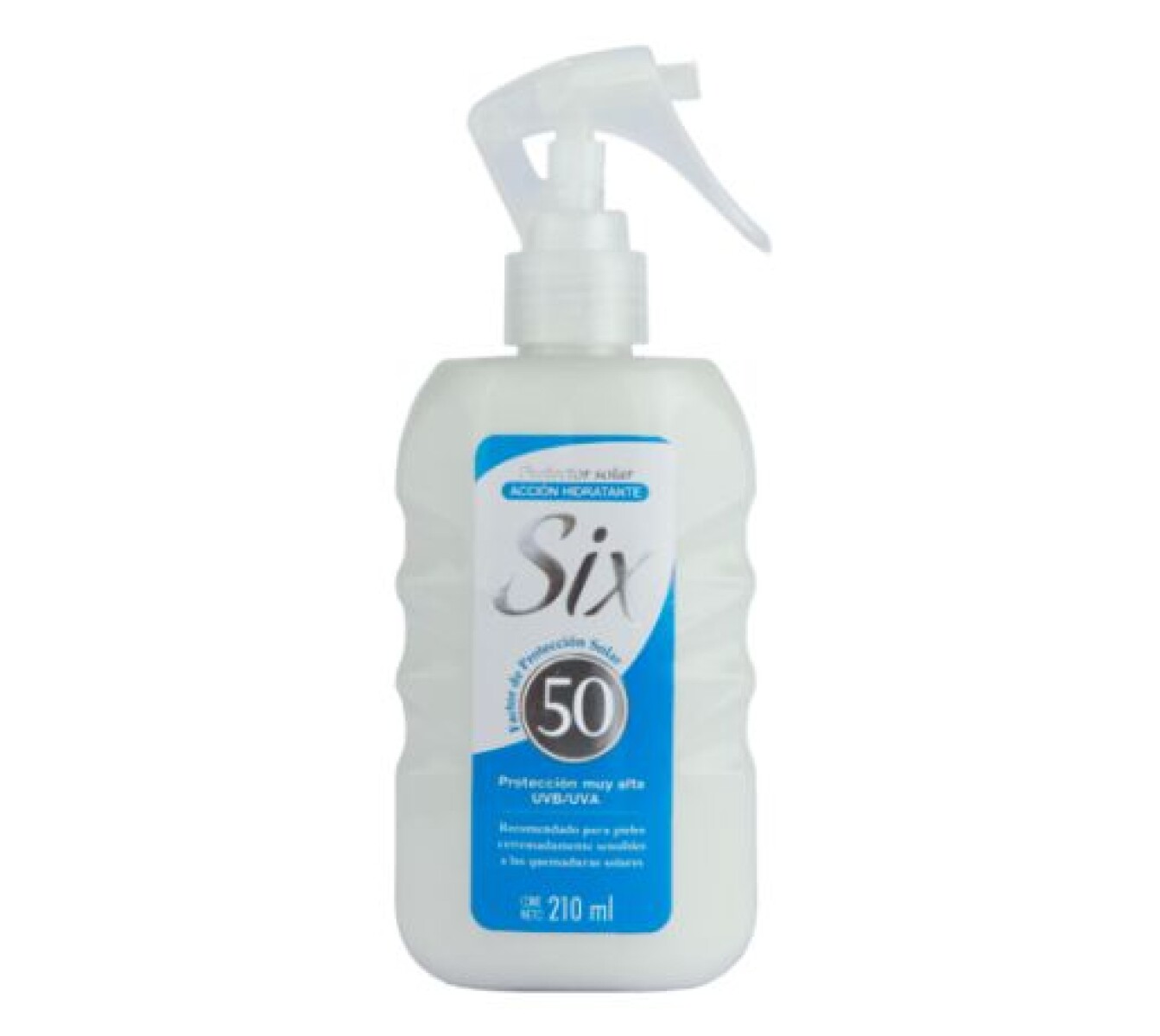 Six Protector Solar FPS 50 Spray 210ml – Protección Solar Alta