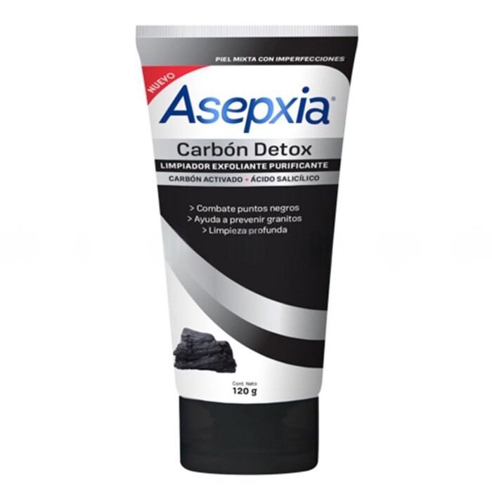 ASEPXIA CARBON DETOX EXFOLIANTE FACIAL F única