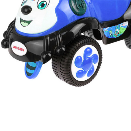 Buggy panda con musica y luces funcion caminador azul AZUL