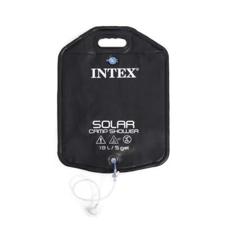 INTEX DUCHA SOLAR PVC CON VALVULA 19 L DE CAPACIDAD - TEMPERATURA HASTA 48°C Intex Ducha Solar Pvc Con Valvula 19 L De Capacidad - Temperatura Hasta 48°c