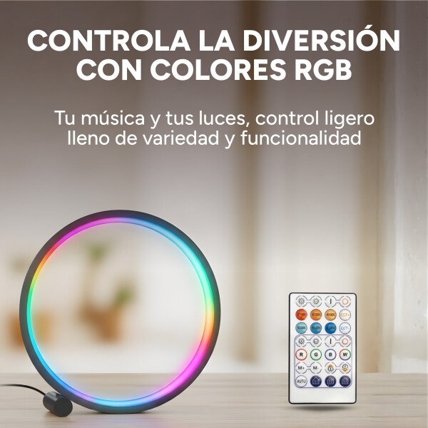 Aro Led Rgb Escritorio Gamer Celular Inalambrico Calidad Aro Led Rgb Escritorio Gamer Celular Inalambrico Calidad