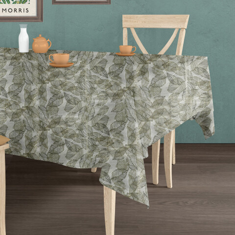 Mantel Rectangular Bukara Peva 140 x 210 cm 1004 HOJAS VERDE
