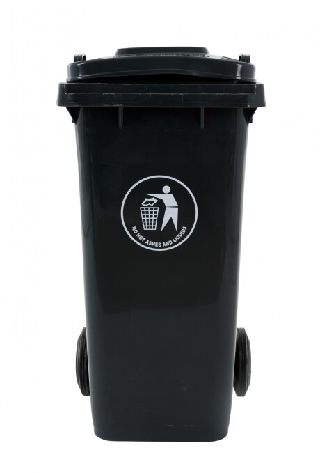 Contenedor De Residuos Gris - 120 Litros Contenedor De Residuos Gris - 120 Litros