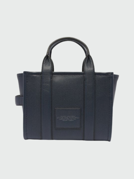 MARC JACOBS - THE LEATHER SMALL TOTE BAG Azul