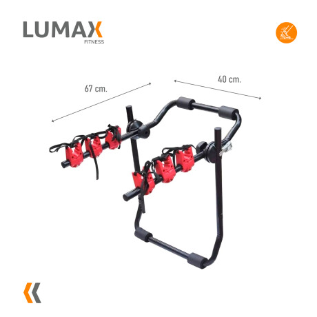 Porta Bicicletas Para Autos Soporte Bicicletas Calidad Negro