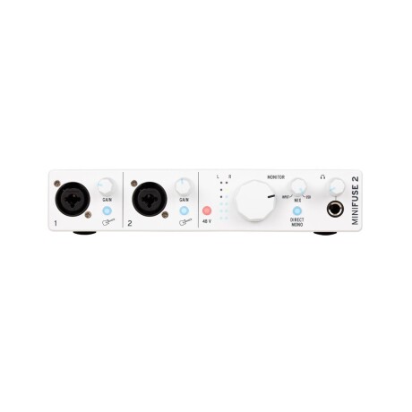 Interfaz De Audio Arturia Minifuse 2 Blanco Interfaz De Audio Arturia Minifuse 2 Blanco