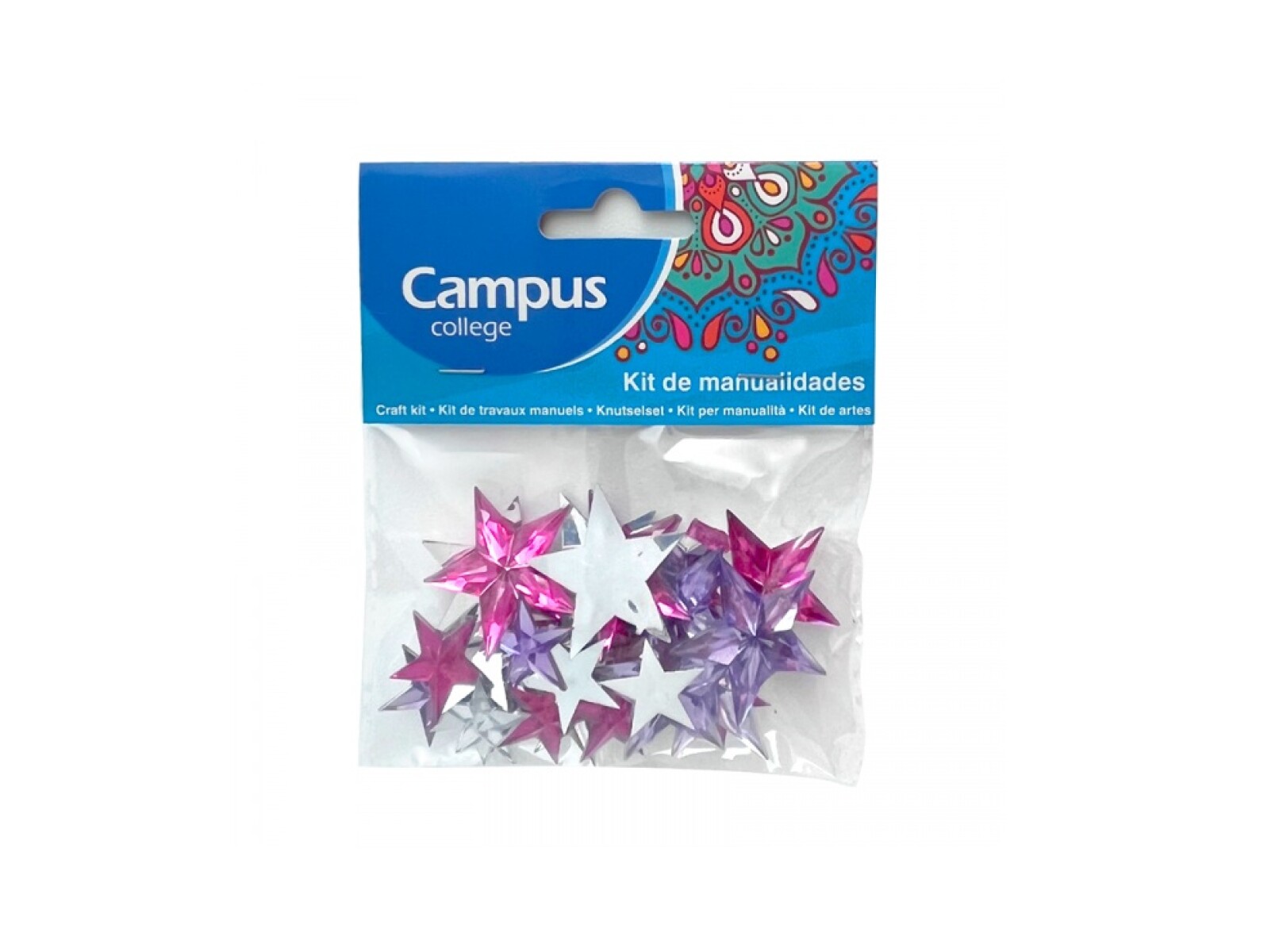 Confetti Campus Acrilica Estrellas x 30 