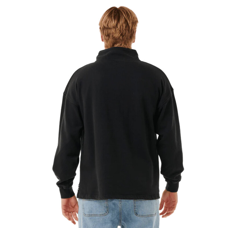 Canguro Quest 1/4 Zip Crew - Negro Canguro Quest 1/4 Zip Crew - Negro