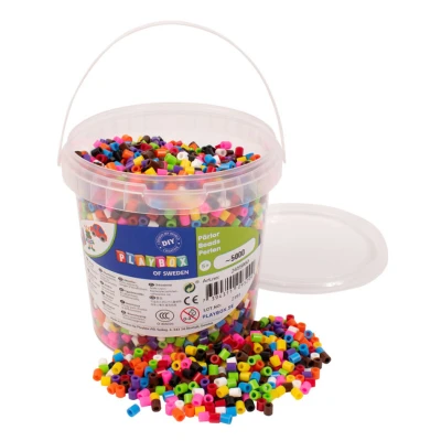 Cuentas para planchar 5.000 piezas Hama Beads Playbox Cuentas para planchar 5.000 piezas Hama Beads Playbox