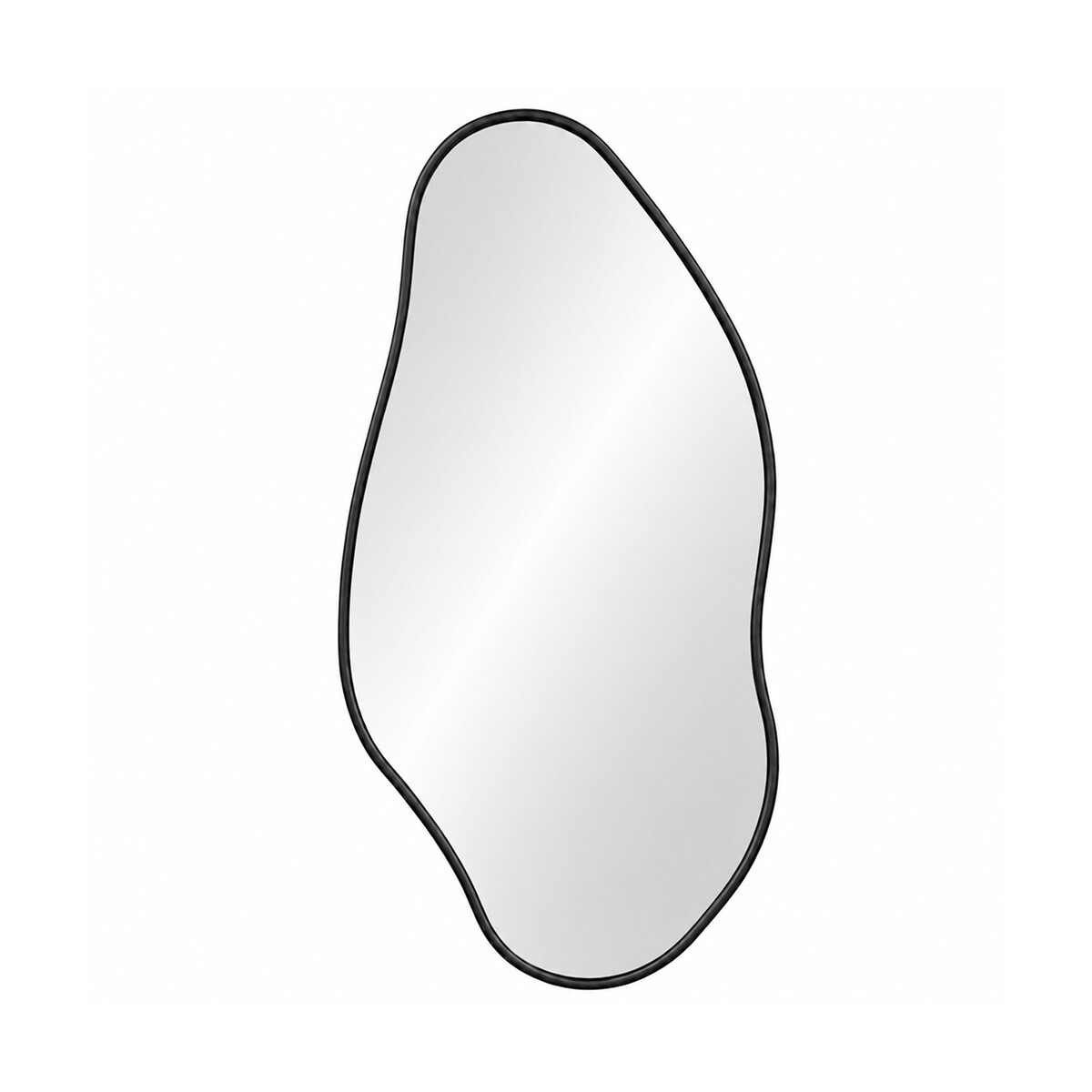 Espejo de pared Irregular y Minimalista 50x106cm - Negro 