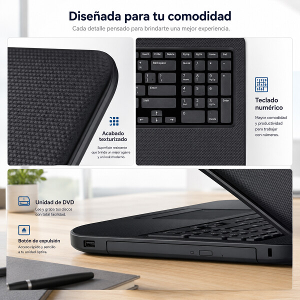 Notebook Dell Inspirion 3721 I3 4gb Ram 500gb 17.3" NOTEBOOK RFPL DELL 3721 I3/4/500/17.3"