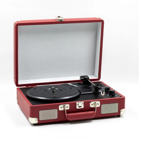 Bandeja De Vinilo APOGEE MDY1603 Con Bluetooth - Roja Bandeja De Vinilo APOGEE MDY1603 Con Bluetooth - Roja