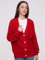 Cardigan Ahualoa Rojo