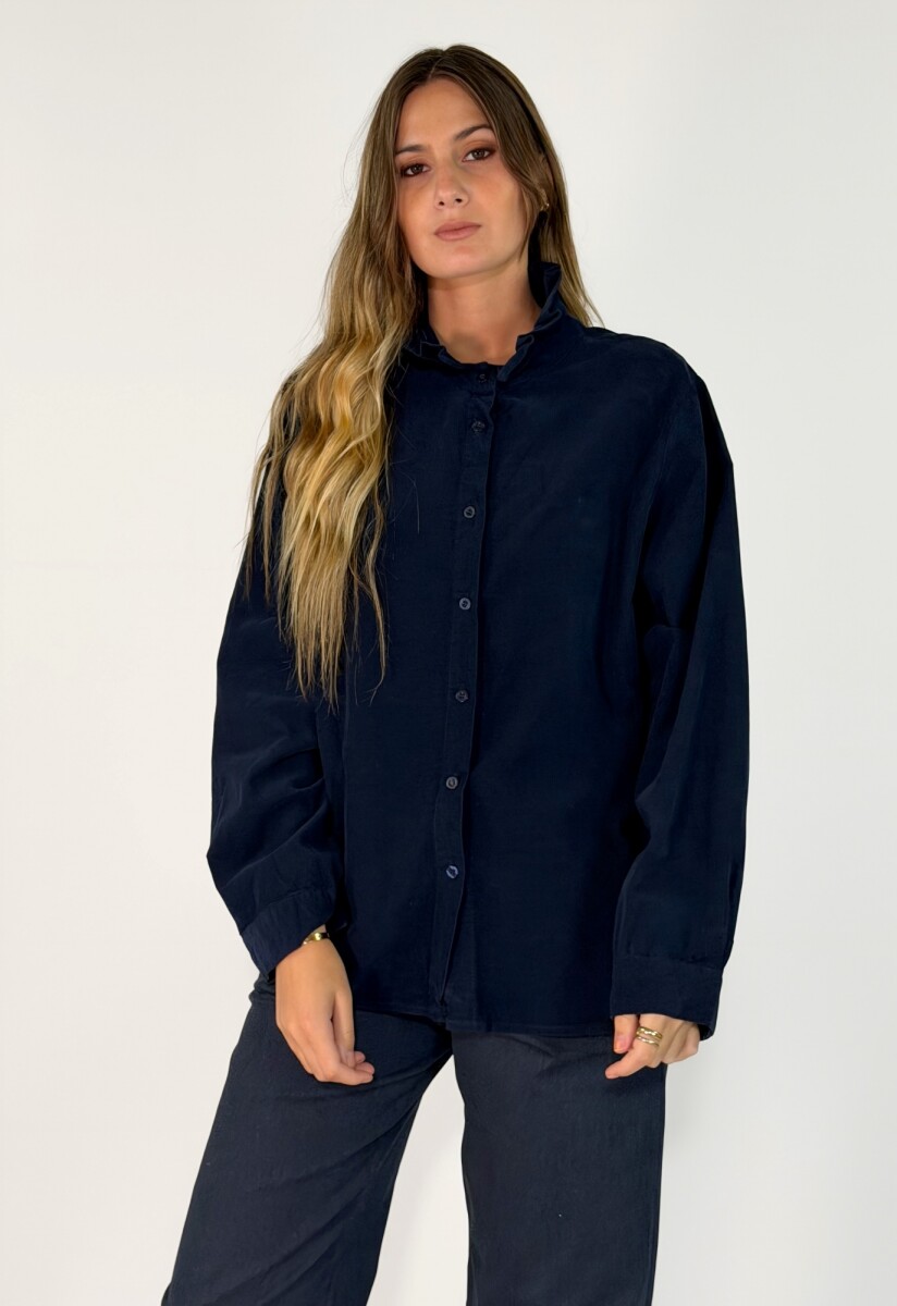 CAMISA PEONIA - AZUL 