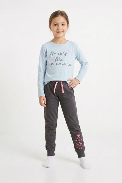 Conjunto pijama Sparkle CELESTE