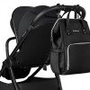 Mochila maternal KIKKABOO SIENNA negro