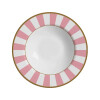 Juego de 6 Platos Hondo de Cerámica Alleanza 25cm Stripe Rosa Juego de 6 Platos Hondo de Cerámica Alleanza 25cm Stripe Rosa
