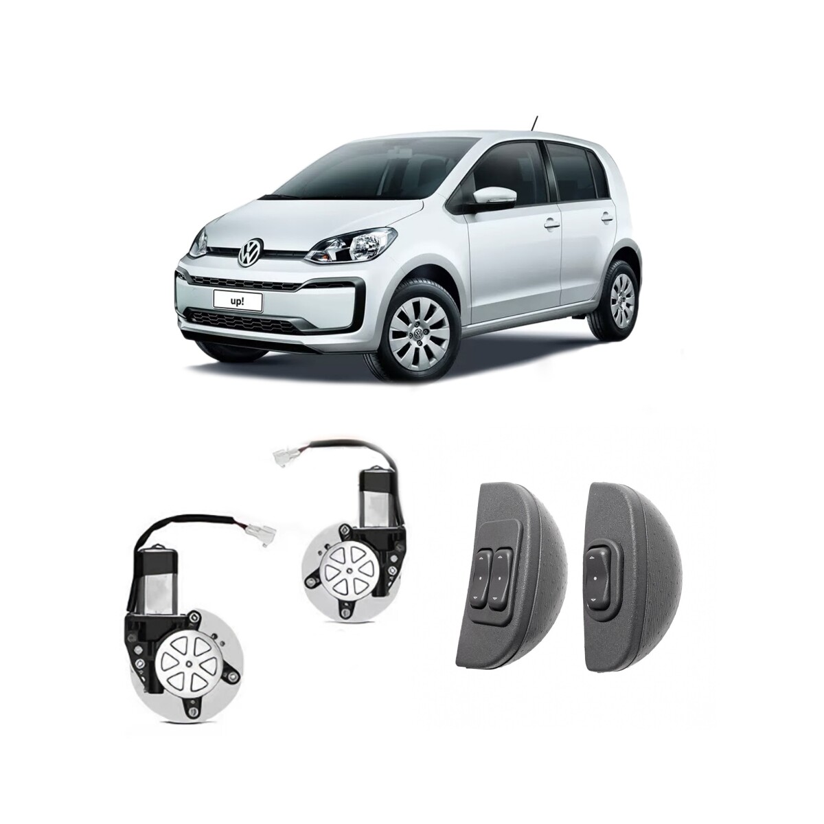 Alzacristales 2 Puertas Volkswagen Up Tragial 