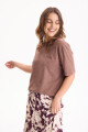 Remera Penny Marron
