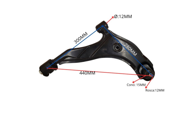 Parilla De Suspension Del Hyundai Accent, Jac J3 A137 94-25 Der Parilla De Suspension Del Hyundai Accent, Jac J3 A137 94-25 Der
