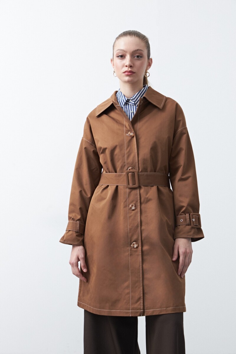 TRENCH TESSA Marron