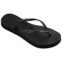 Sandalias Havaianas Slim Flatform FC Mujer Negro