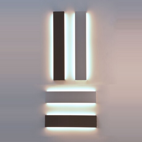 Aplique Luz Led Bidireccional P/pared Wh-l 001