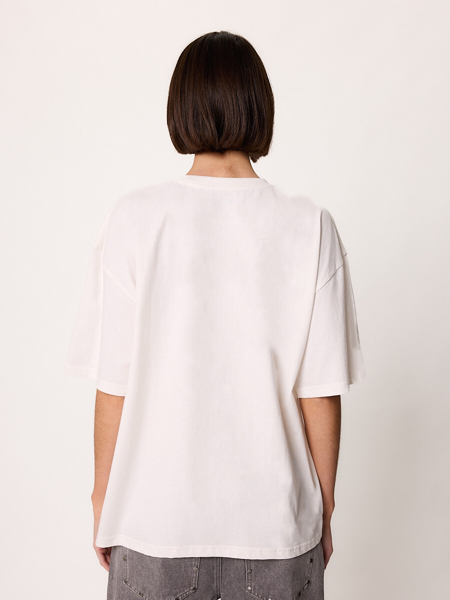 T-SHIRT M/C ORROZ DIXIE Blanco