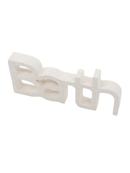 LETRAS BATH BEIGE