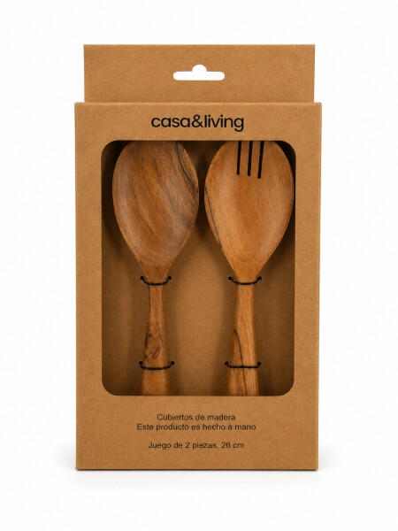 CUBIERTOS DE MADERA MADERA