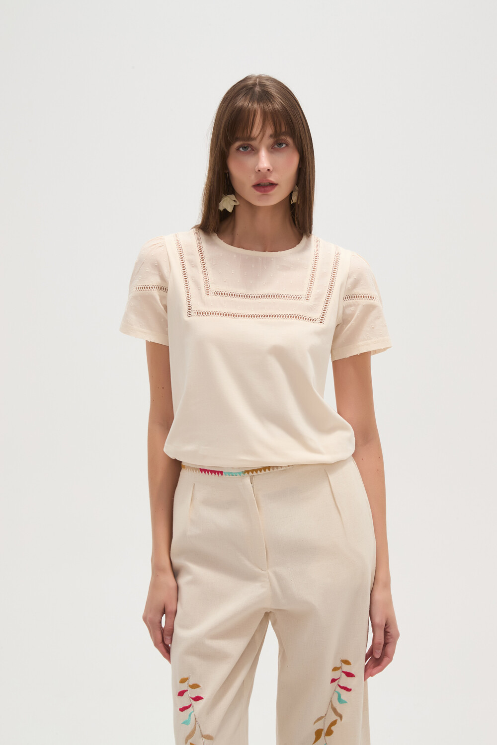 Remera Arboletes Crudo / Natural