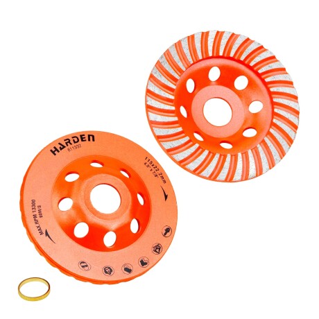 DISCO DESBASTE HORMIGON DIAMANTADO 115 X 222 MM H N/a