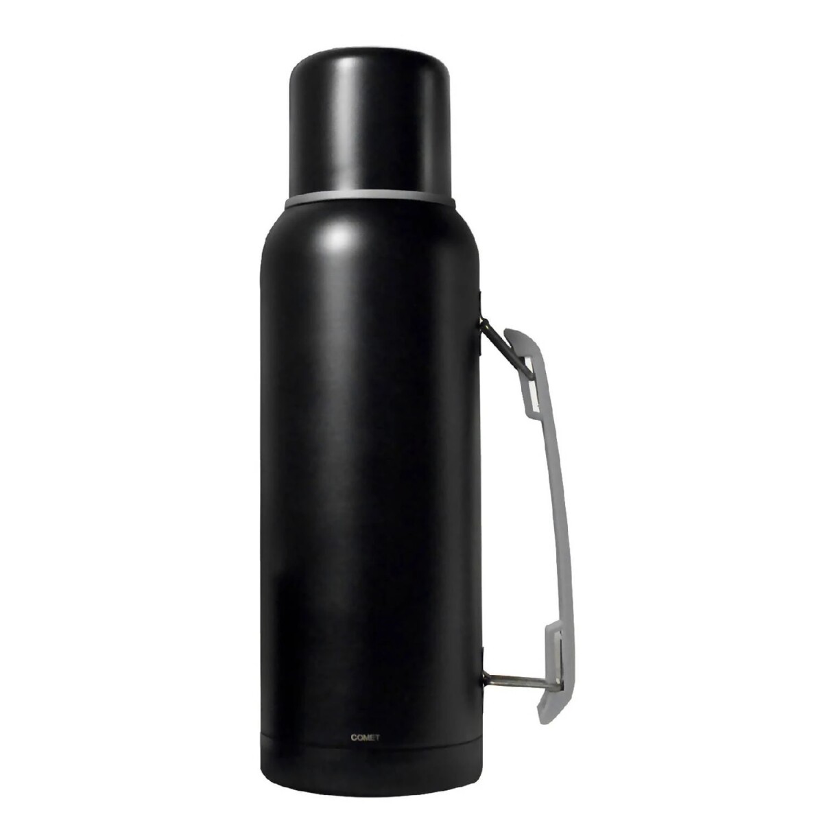 Termo Comet con Manija Acero Inoxidable 1 L - NEGRO 